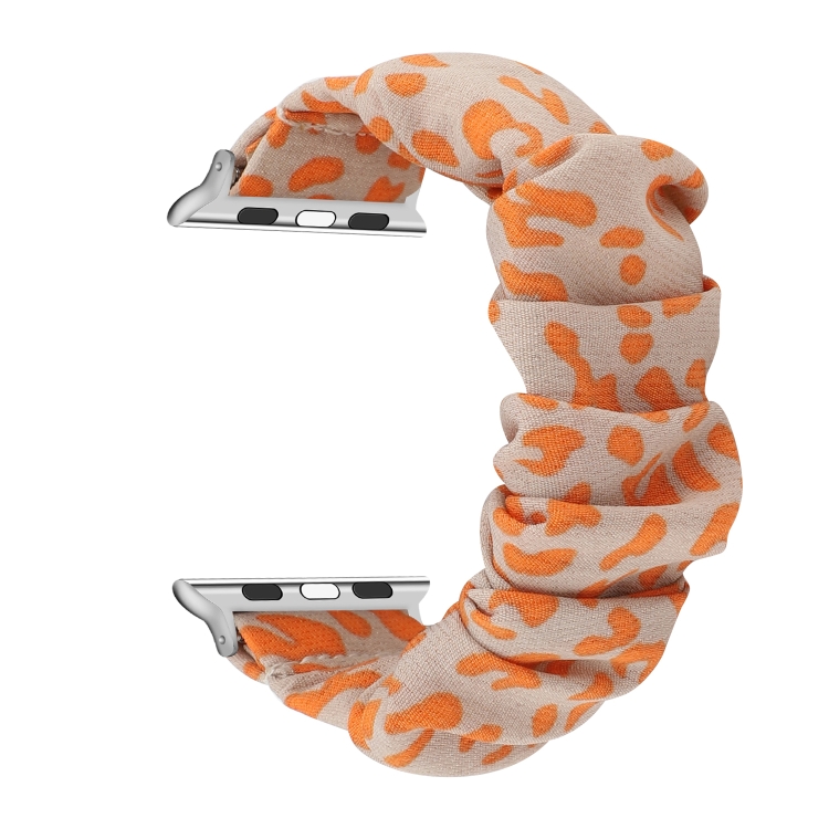 Fabric Hair Ring Watch Band For Apple Watch Ultra 49mm&Watch Ultra 2 49mm / Series 9&8&7 45mm / SE 3&SE 2&6&SE&5&4 44mm / 3&2&1 42mm(10)