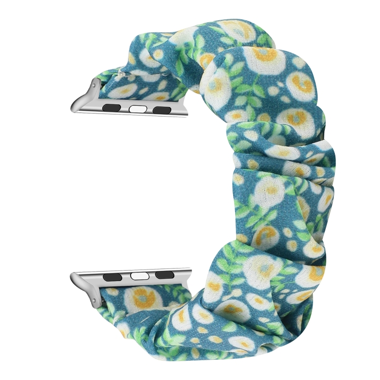 Fabric Hair Ring Watch Band For Apple Watch Ultra 49mm&Watch Ultra 2 49mm / Series 9&8&7 45mm / SE 3&SE 2&6&SE&5&4 44mm / 3&2&1 42mm(11)