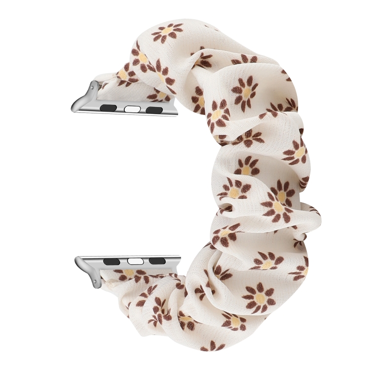 Fabric Hair Ring Watch Band For Apple Watch Ultra 49mm&Watch Ultra 2 49mm / Series 9&8&7 45mm / SE 3&SE 2&6&SE&5&4 44mm / 3&2&1 42mm(3)
