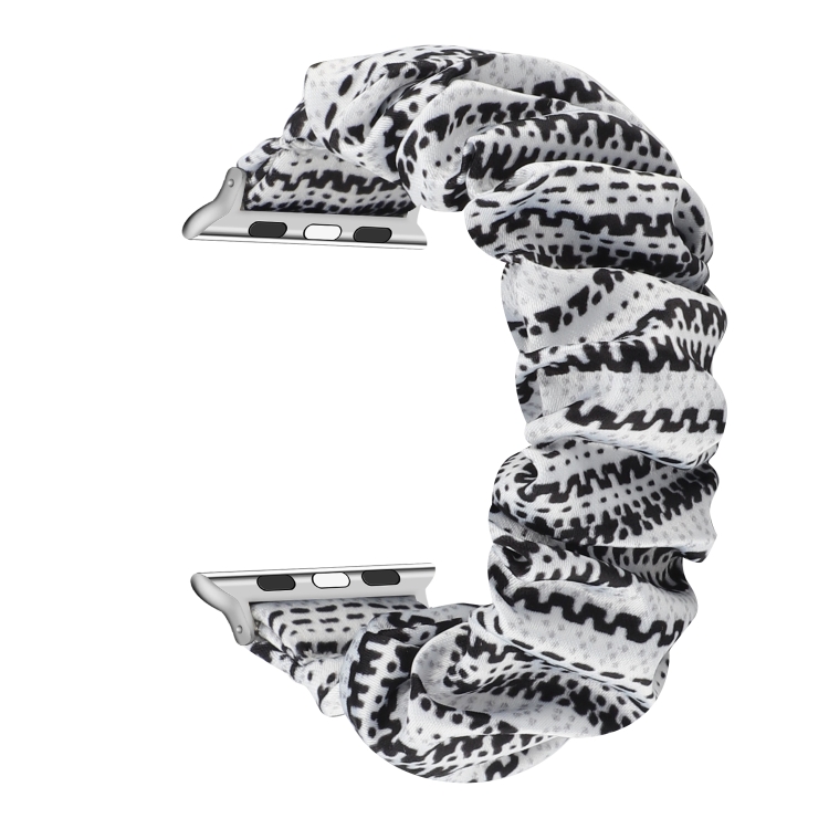 Fabric Hair Ring Watch Band For Apple Watch Ultra 49mm&Watch Ultra 2 49mm / Series 9&8&7 45mm / SE 3&SE 2&6&SE&5&4 44mm / 3&2&1 42mm(8)