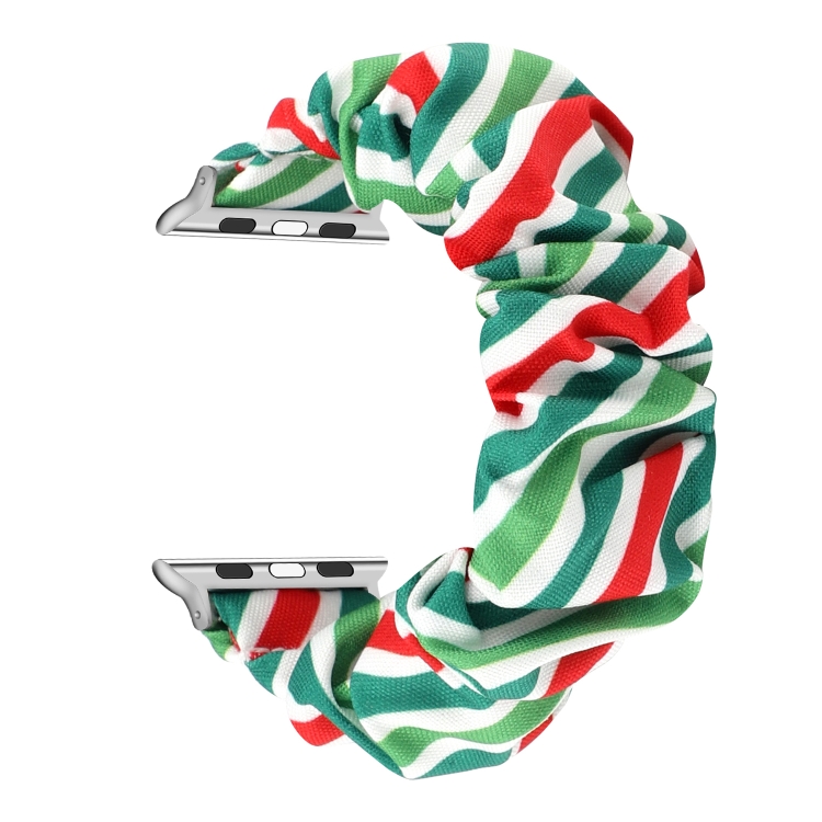 Fabric Hair Ring Watch Band For Apple Watch Ultra 49mm&Watch Ultra 2 49mm / Series 9&8&7 45mm / SE 3&SE 2&6&SE&5&4 44mm / 3&2&1 42mm(8)