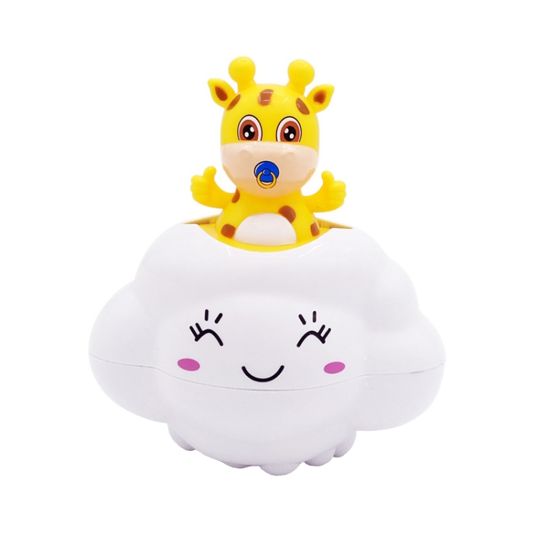 Fallow Deer Rain Cloud Children Baby Bathing Beach Play Toys(White)