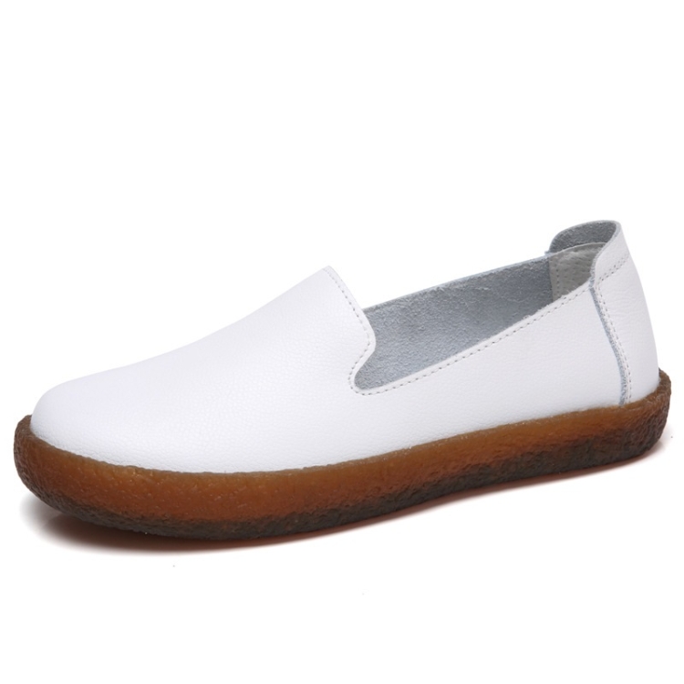 Fashion Versatile Comfortable Casual Shoes for Women (Color:White Size:38)