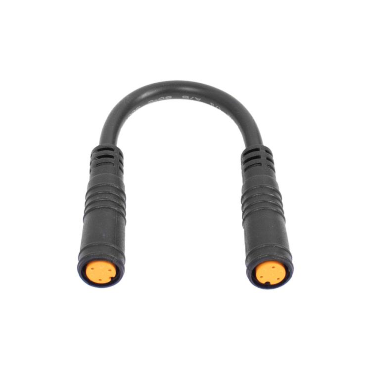 Female For Electric Bicycle Thumb Throttle 3 Pin Extension Cable Waterproof Wire Plugs