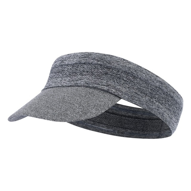Foldable Outdoor Sports Sweat-absorbent Breathable Sun-proof Top Hat(Gray)