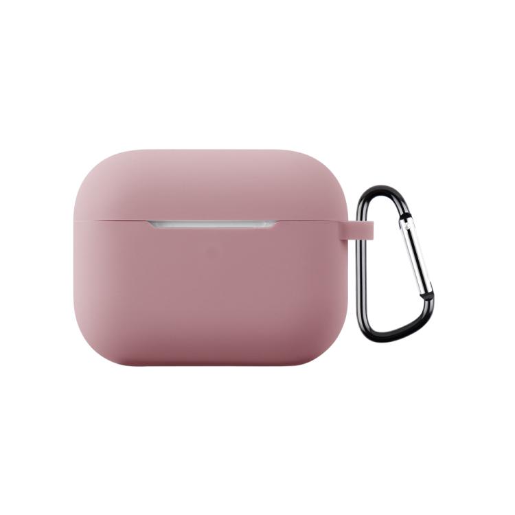 For AirPods Pro 3 2.0mm Silicone Earphone Protective Cover with Hook(Mint Pink)