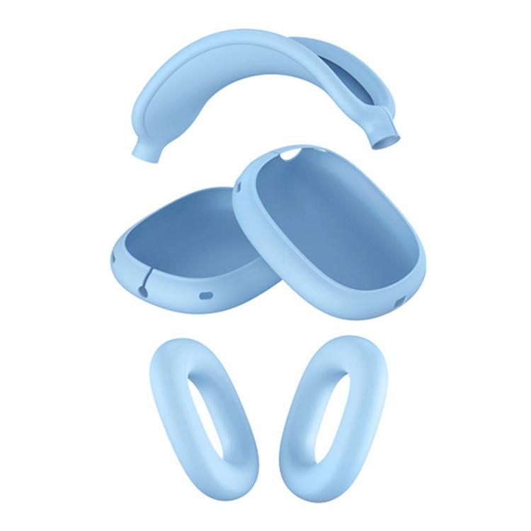 For Apple AirPods Max 2 / Max 3 in 1 Headphones Silicone Protective Case(Sky Blue)