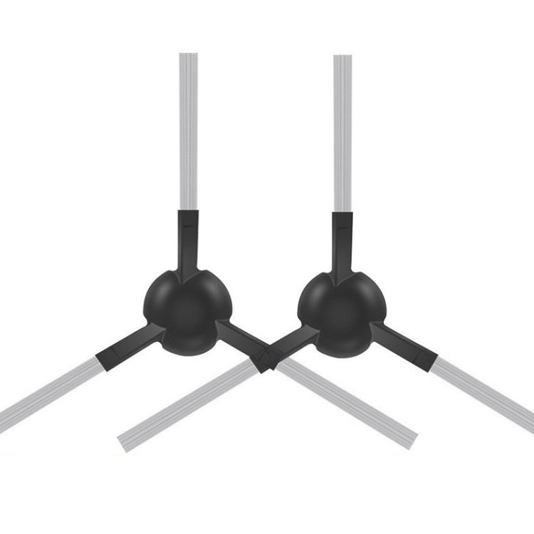 For Dreame L20 Ultra / X20 Pro / X20 Pro Plus Robot Vacuum Accessories 1pair Black Side Brush