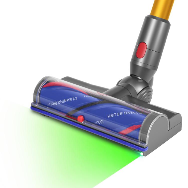 For Dyson V7/V8/V10/V11/V15  High Torque Direct-Drive Cleaner Head with Green Laser Dust Detection