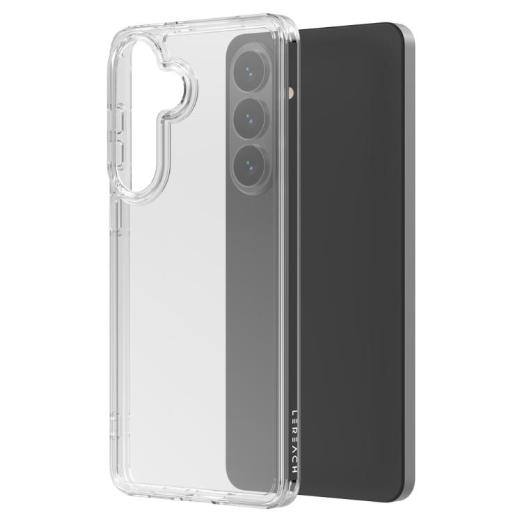 For Galaxy S26 5G LeReach TOC Clear Series Dual-Composite Armor TPU + Acrylic Shockproof Phone Case(Transparent)