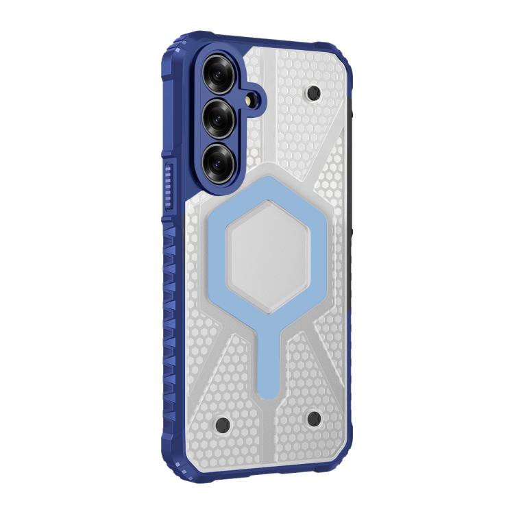 For Galaxy S26 5G Overcome Gen 4th UAD Series PC TPU Magnetic Phone Case(Blue)