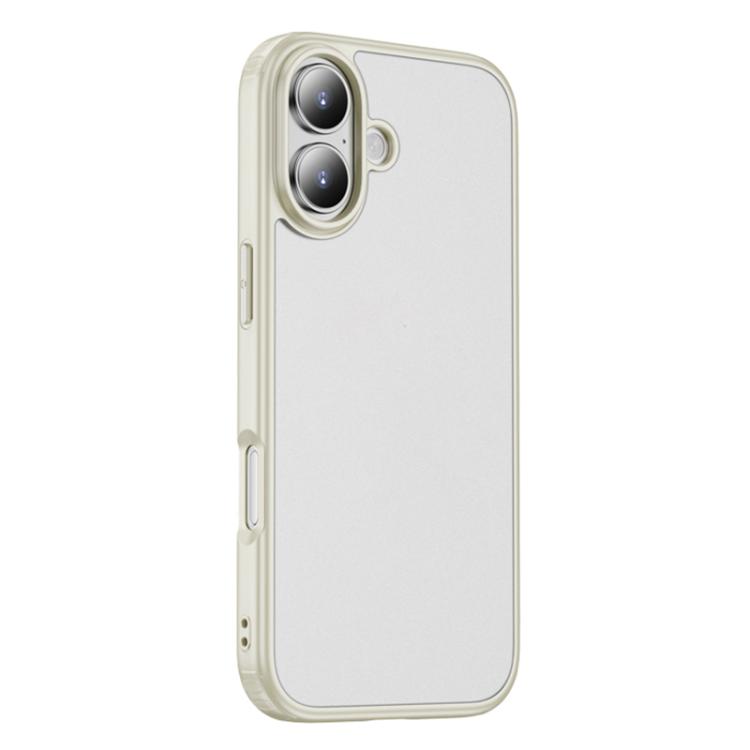 For iPhone 17 Airbag Anti-fall PC Hybrid TPU Phone Case(Beige)