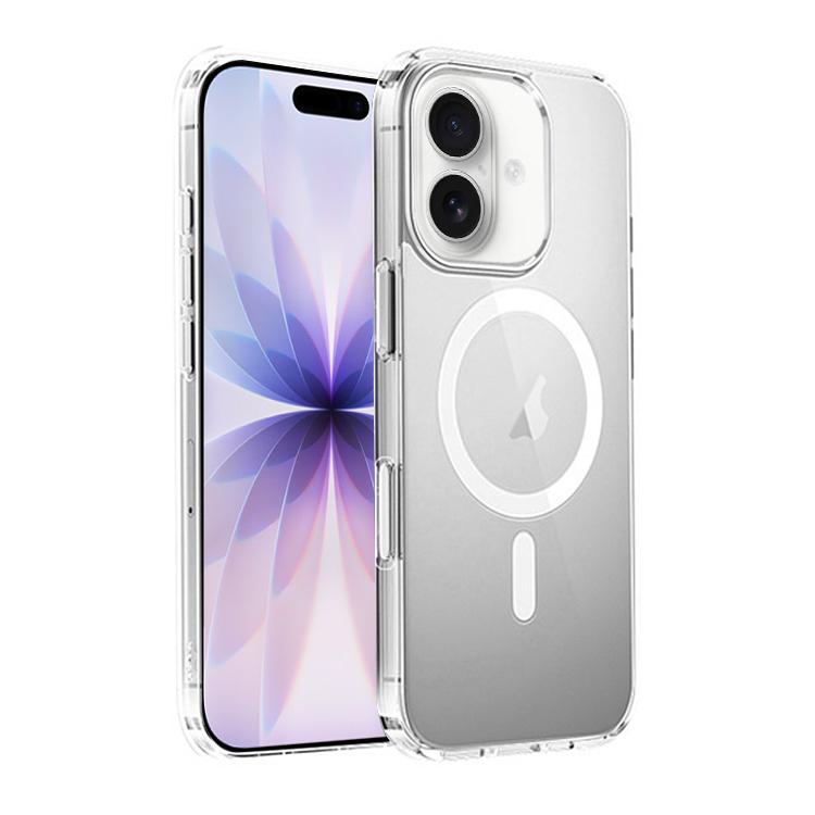 For iPhone 17 Camera Control AI Button Full Coverage MagSafe Magnetic Clear Phone Case