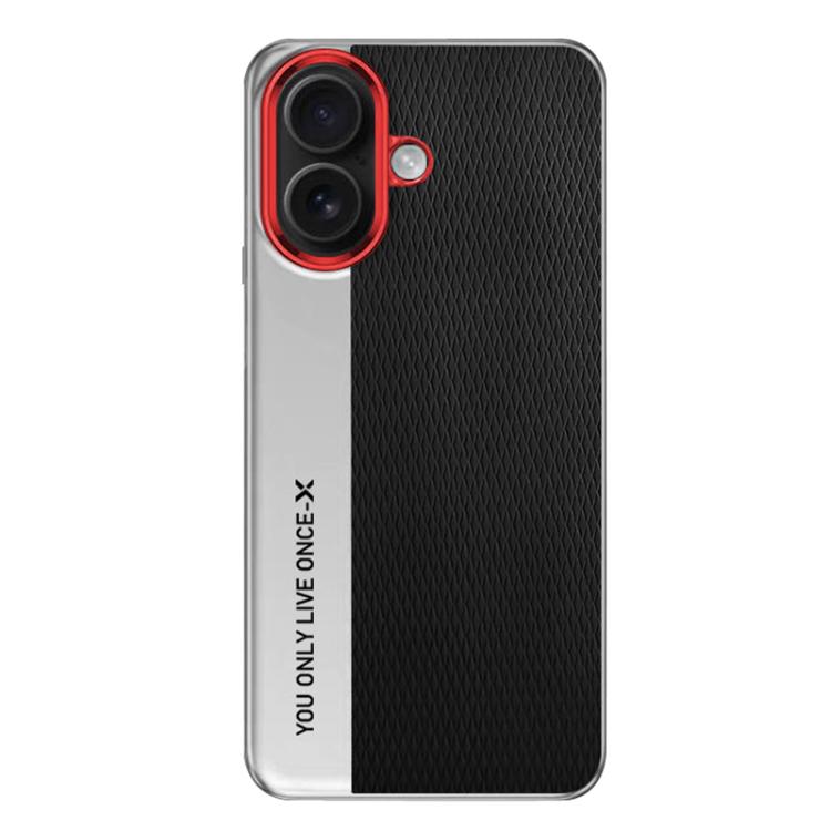 For iPhone 17 Camera Design Diamond Texture Leather PC Phone Case(Black)