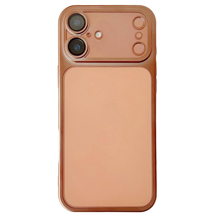 For iPhone 17 Change to 17 Series Electroplated Frosted TPU Phone Case(Gold)