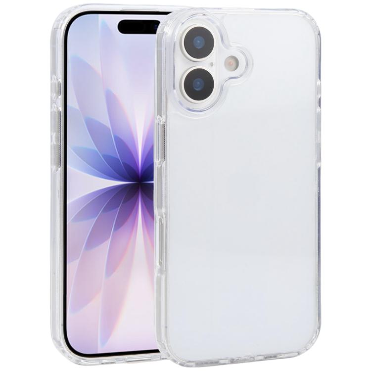 For iPhone 17 GEBEI Jazz Series Clear Acrylic Phone Case(Transparent)