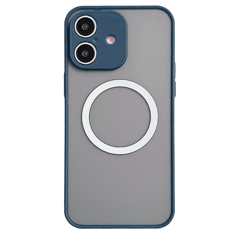For iPhone 17 Hawkeye Skin Feel MagSafe Phone Case(Royal Blue)