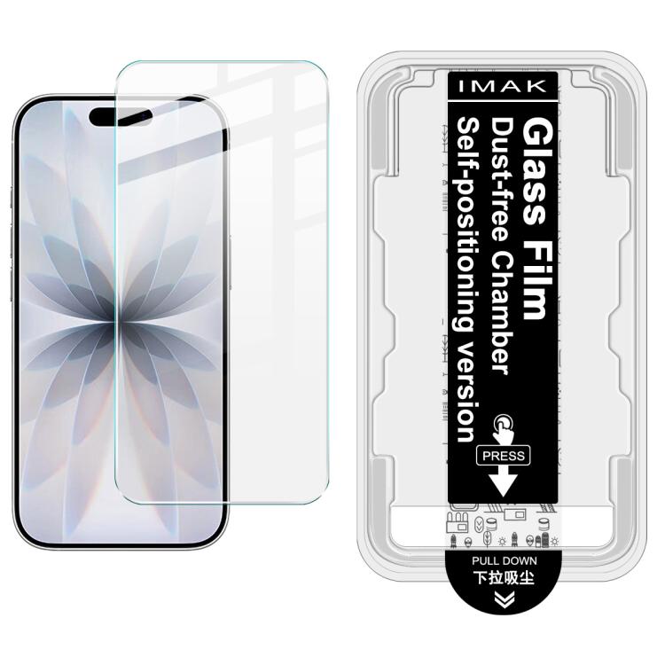 For iPhone 17 imak Dust-free Chamber Locator H Series Tempered Glass Film