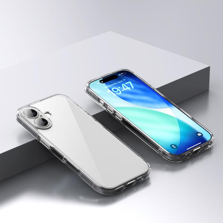 For iPhone 17 iPAKY Aurora Series Shockproof PC + TPU Protective Phone Case(Transparent)