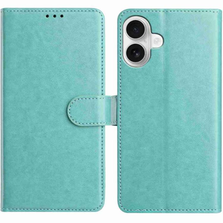 For iPhone 17 Lambskin 8-card Slot Leather Phone Case(Green)