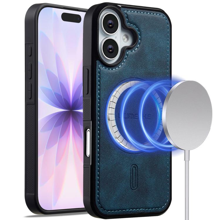 For iPhone 17 LC.IMEEKE L6 Series MagSafe Magnetic Phone Case(Blue)