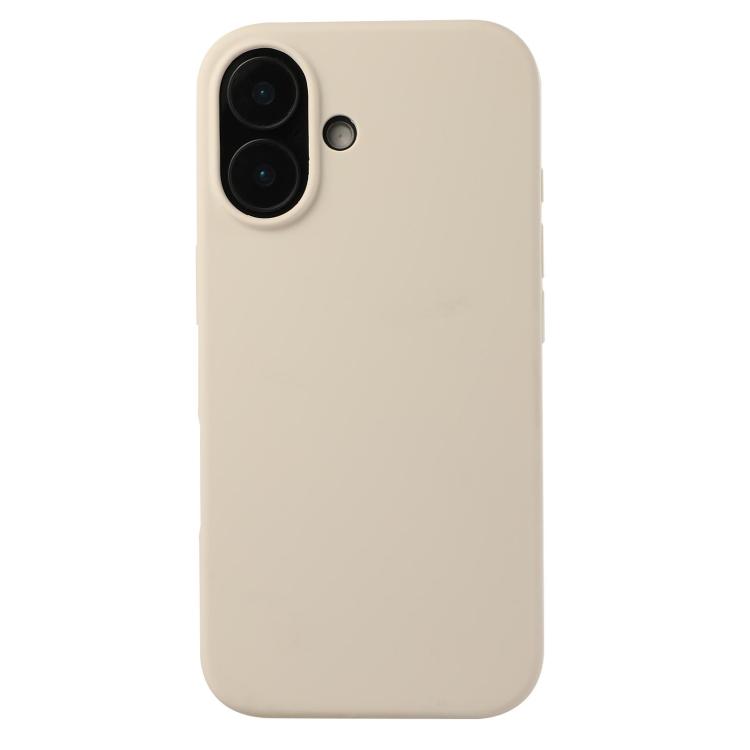 For iPhone 17 Liquid Silicone Phone Case(Antique White)
