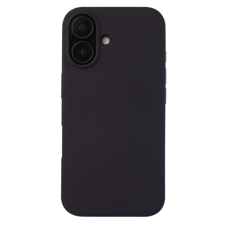 For iPhone 17 Liquid Silicone Phone Case(Berry Purple)