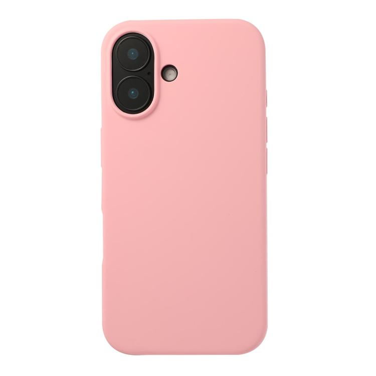For iPhone 17 Liquid Silicone Phone Case(Cherry Blossom Pink)
