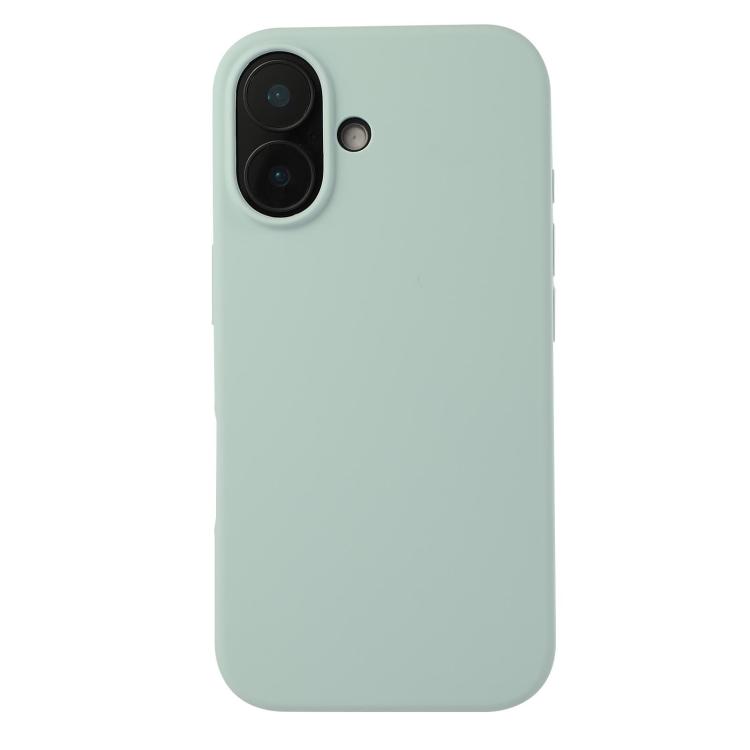 For iPhone 17 Liquid Silicone Phone Case(Emerald Green)