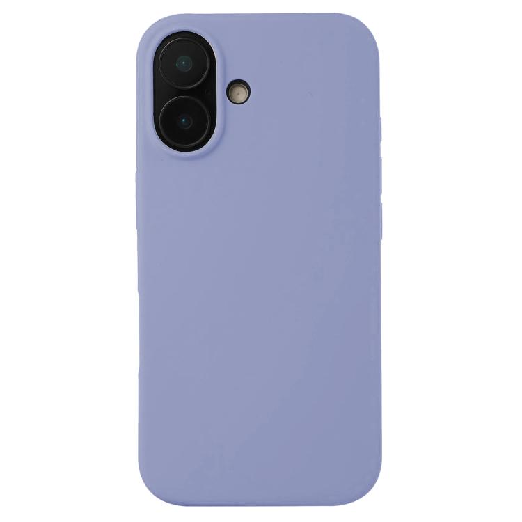 For iPhone 17 Liquid Silicone Phone Case(Grass Grey)