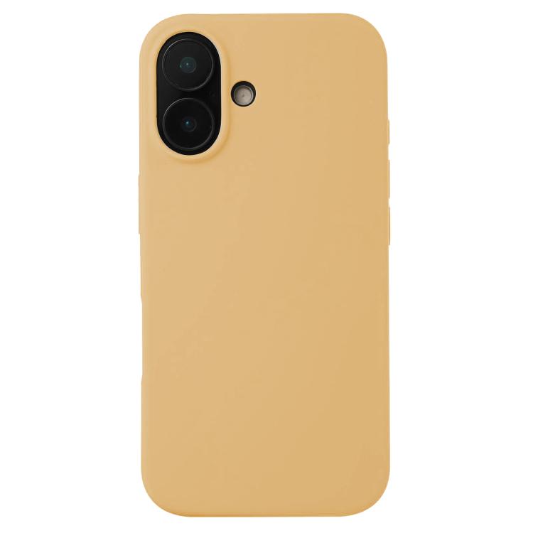 For iPhone 17 Liquid Silicone Phone Case(Khaki)