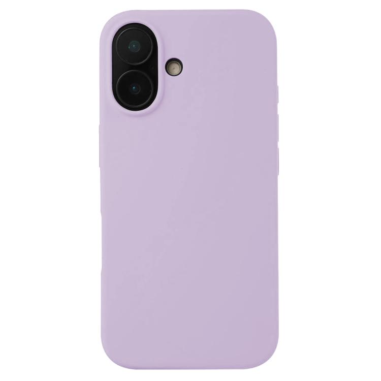 For iPhone 17 Liquid Silicone Phone Case(Lilac)