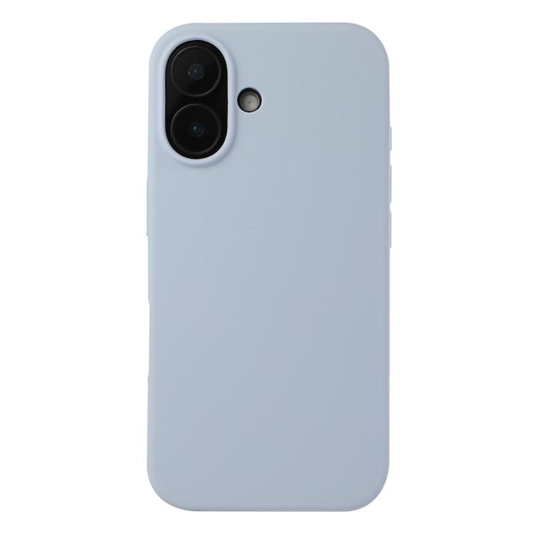 For iPhone 17 Liquid Silicone Phone Case(Lilac Purple)