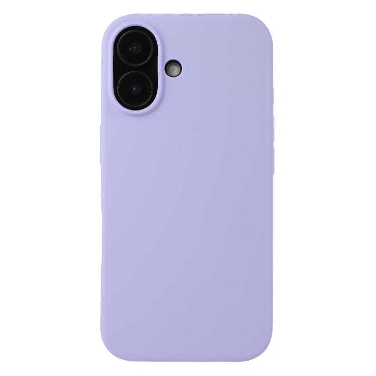 For iPhone 17 Liquid Silicone Phone Case(Purple)