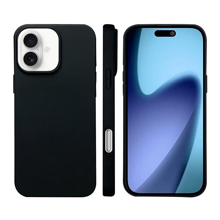 For iPhone 17 Liquid Silicone Phone MagSafe Case(Black)