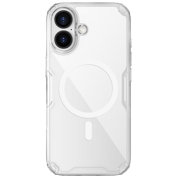 For iPhone 17 NILLKIN Ultra Clear Magsafe PC + TPU Phone Case(White)