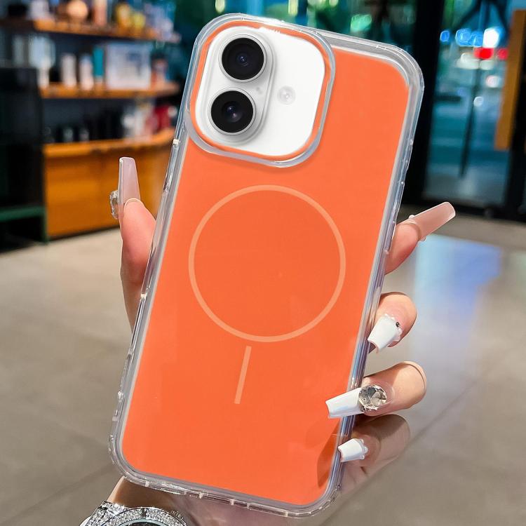 For iPhone 17 Official Color Element Magsafe Phone Case(Orange)