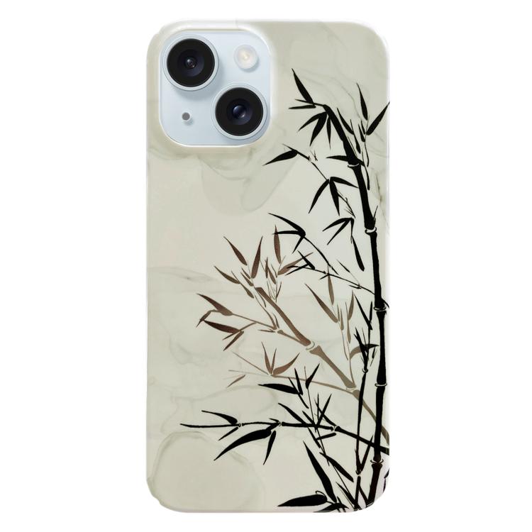 For iPhone 17 Painted Pattern PC Phone Case(Ink Painting)