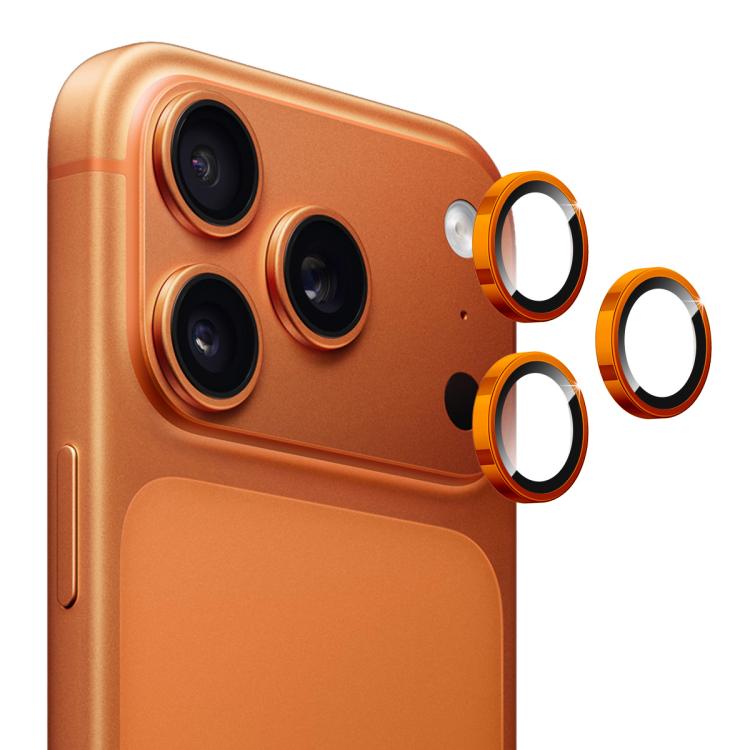 For iPhone 17 Pro / 17 Pro Max ENKAY AR Anti-reflection Camera Lens Glass Full Film(Orange)
