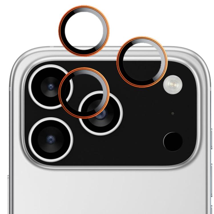 For iPhone 17 Pro / 17 Pro Max JOYROOM Knight Series 9H HD Lens Protective Film(Orange)