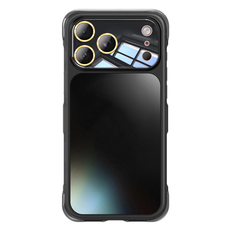 For iPhone 17 Pro AG Airbag Shockproof Protective Phone Case(Black)