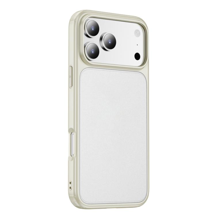 For iPhone 17 Pro Airbag Anti-fall PC Hybrid TPU Phone Case(Beige)