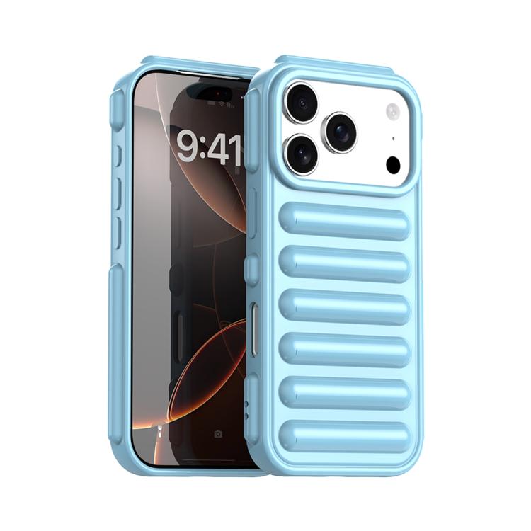 For iPhone 17 Pro Capsule Series Candy Color TPU Phone Case(Blue)