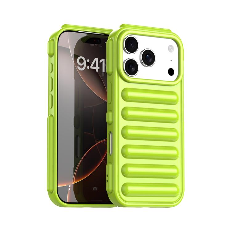 For iPhone 17 Pro Capsule Series Candy Color TPU Phone Case(Green)