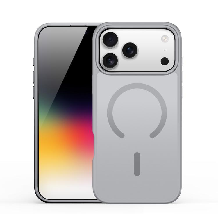 For iPhone 17 Pro DUX DUCIS Yind Series MagSafe TPU Hybrid PC Phone Case(Grey)