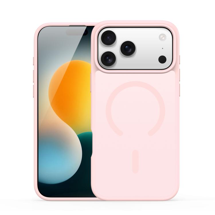 For iPhone 17 Pro DUX DUCIS Yind Series MagSafe TPU Hybrid PC Phone Case(Light Pink)