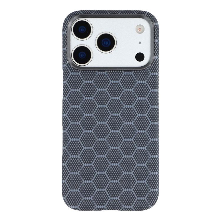For iPhone 17 Pro Honeycomb Texture Aramid Fiber Magnetic Phone Case
