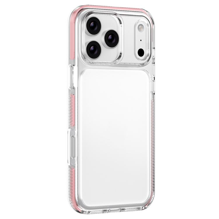 For iPhone 17 Pro Ice Armor PC Hybrid TPU Phone Case(Pink)