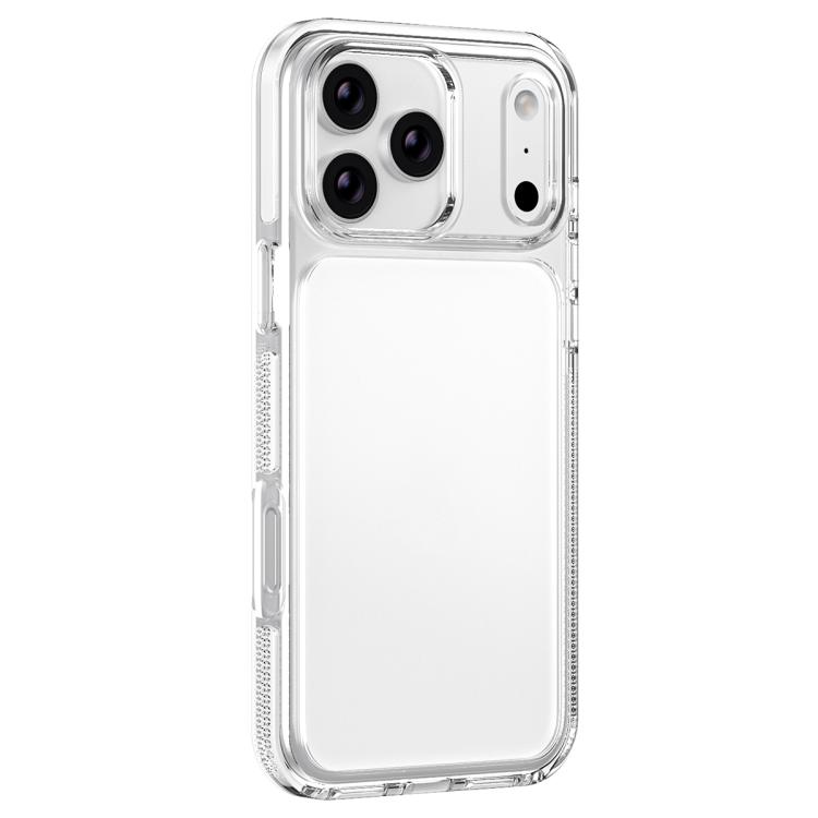 For iPhone 17 Pro Ice Armor PC Hybrid TPU Phone Case(White)