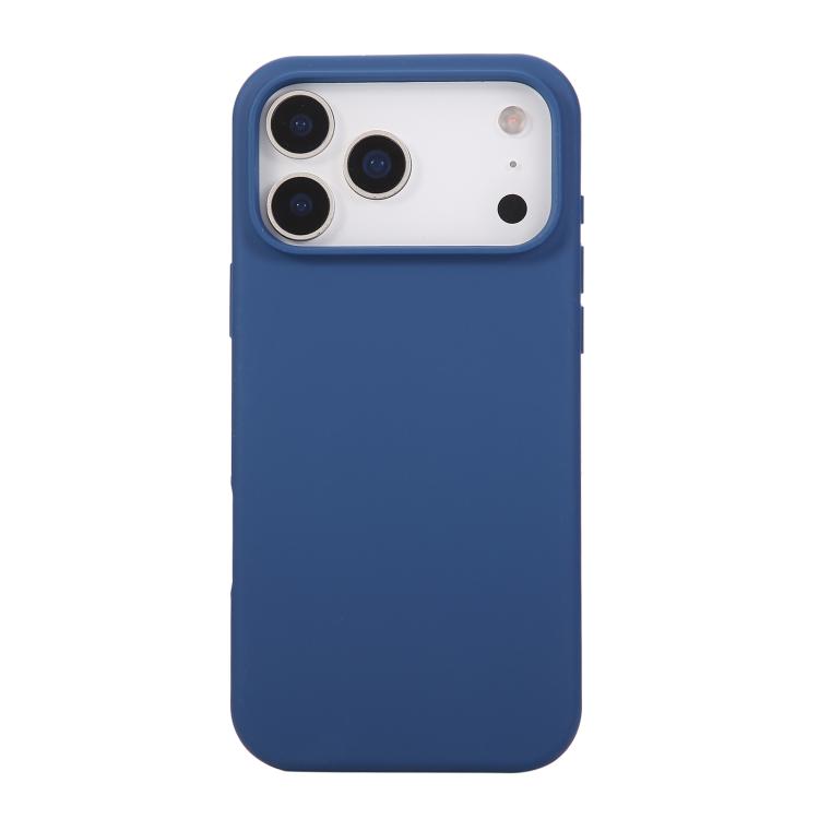 For iPhone 17 Pro Liquid Silicone Phone Case(Blue)